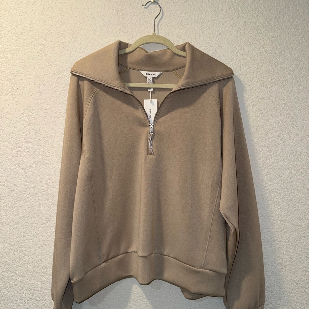SPANX Ashwood Half-Zip Pullover
